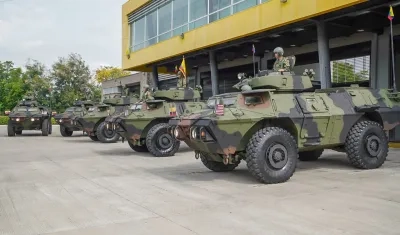 11 vehículos blindados ASV M1117 Guardián.