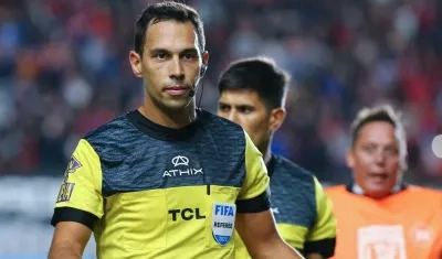 Facundo Tello, árbitro internacional argentino. 