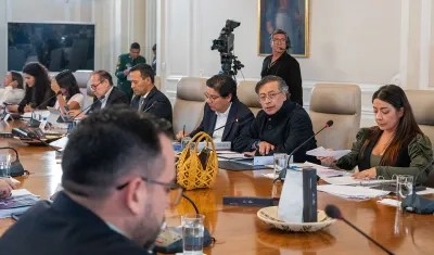 El Presidente colombiano, Gustavo Petro.