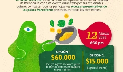Se llevará a cabo un festival gastronómico el 12 de marzo.