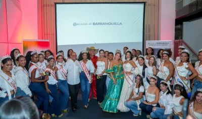 Candidatas que recibieron premios. 