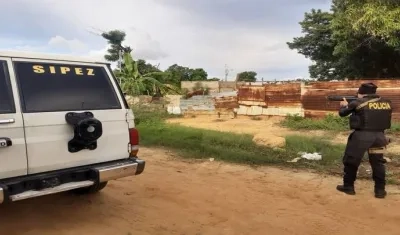 La foto de la Policía venezolana cuando confirmó la muerte de alias 'Fabián'.