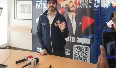 El candidato presidencial Abelardo De La Espriella.