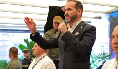 El candidato Abelardo De La Espriella.