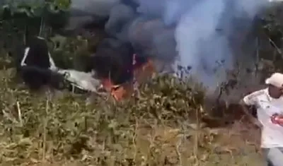 Accidente de avión Hércules en Puerto Leguízamo