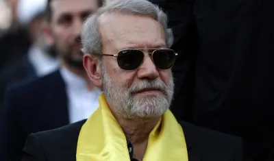 Secretario del Consejo Supremo de Seguridad Nacional de Irán, Ali Larijani.