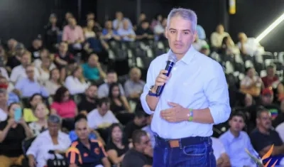 Andrés Julián Rendón, gobernador de Antioquia.