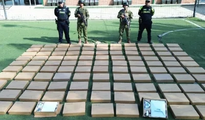 Antenas satelitales Starlink incautadas este miércoles