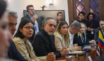 Armando Benedetti, ministro del Interior.