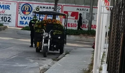 Lugar del asesinato.