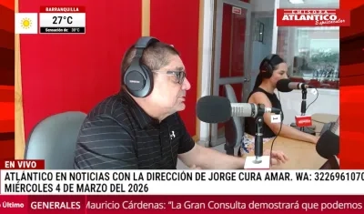 Transmisión de Atlántico en Noticias.