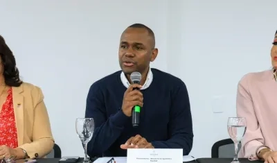 El viceministro Acxan Duque Gámez.