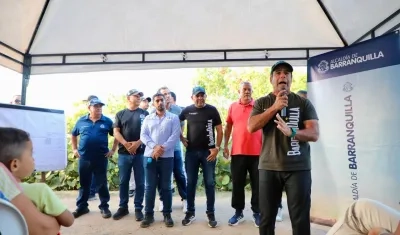 El Alcalde de Barranquilla, Alex Char.