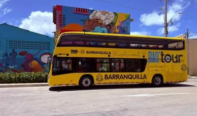 Bus turístico 'BaqTour'.