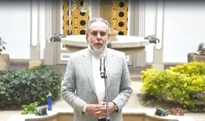 El Ministro del Interior, Armando Benedetti.