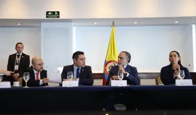 Armando Benedetti Ministro De interior de Colombia.