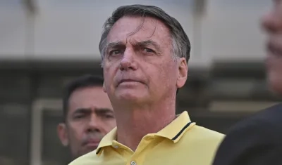 El expresidente brasileño Jair Bolsonaro.