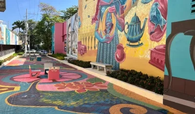 Callejones del barrio El Prado, en Barranquilla. 