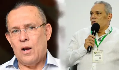 Efraín Cepeda y José David Name.