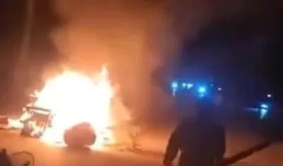 Imagen de la protesta.