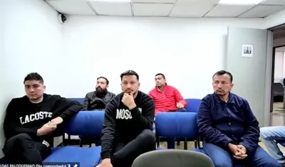 Freddy Camilo Gómez y 4 policías, en audiencia
