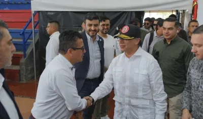 Gustavo Petro de visita a Popayán