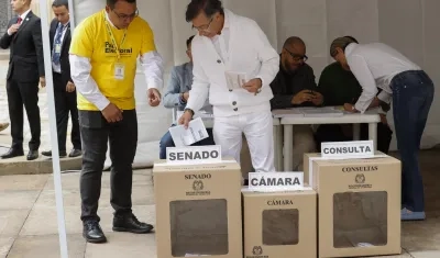 Presidente Gustavo Petro. 