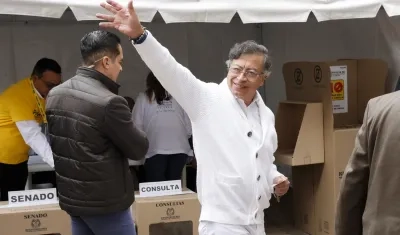 Presidente Gustavo Petro. 