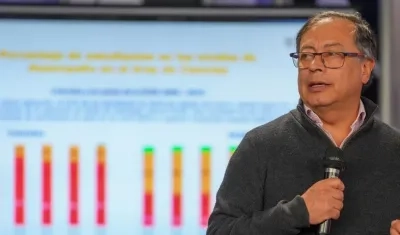 Gustavo Petro, Presidente de Colombia. 