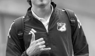 Santiago Castrillón, jugador de Millonarios.