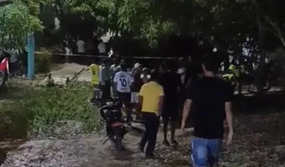 El homicidio ocurrió en una de las viviendas de este sector de Usiacurí. 