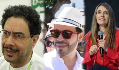 Iván Cepeda, Abelardo De La Espriella y Paloma Valencia