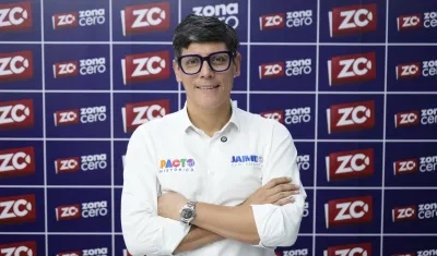 Jaime Santamaría, candidato a la Cámara por el Pacto Histórico.