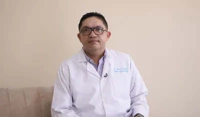 Jesús Tapia García, médico infectólogo.