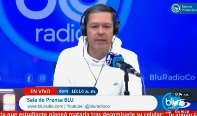 Juan Roberto Vargas, periodista director de Caracol.