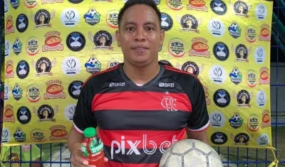 Kevin Ahumada era aficionado al fútbol de barrio. 