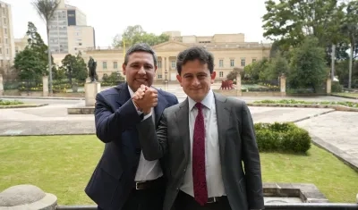 Mauricio Lizcano y Luis Carlos Reyes