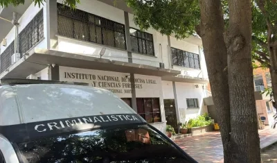 El cuerpo fue llevado a Medicina Legal. 