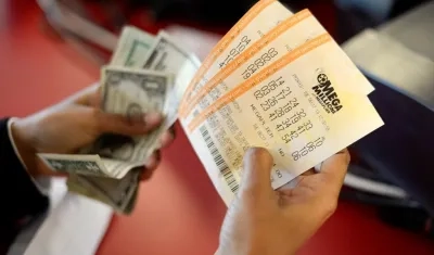 Sorteo Mega Millions.
