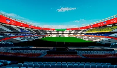 La nueva cara del Metropolitano.