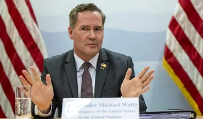 Embajador de Estados Unidos ante las Naciones Unidas, Mike Waltz.