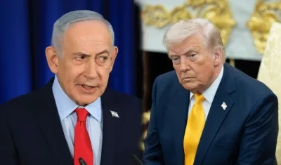 Benjamín Netanyahu y Donald Trump.