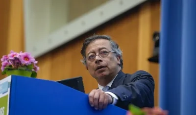 El Presidente de Colombia, Gustavo Petro.