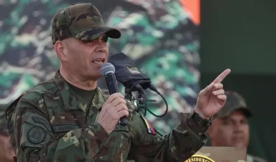 El ministro de Defensa venezolano, Vladimir Padrino López.