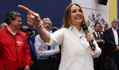 La candidata Paloma Valencia.