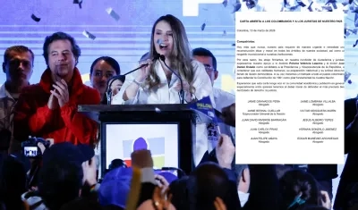 La candidata Paloma Valencia y la carta de los abogados.