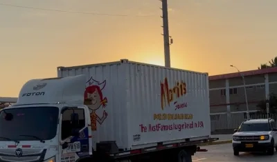 Camión de Martin’s Potato Rolls.