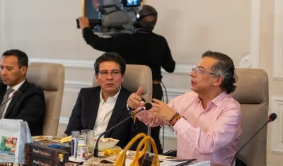 El Presidente Gustavo Petro.