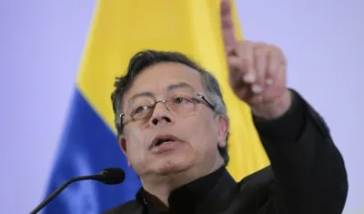El Presidente de Colombia, Gustavo Petro.