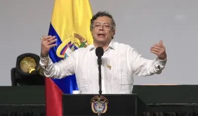 El Presidente de la República, Gustavo Petro.
